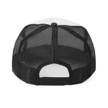 Load image into Gallery viewer, PORCH TRUCKER HAT BLACK LOGO