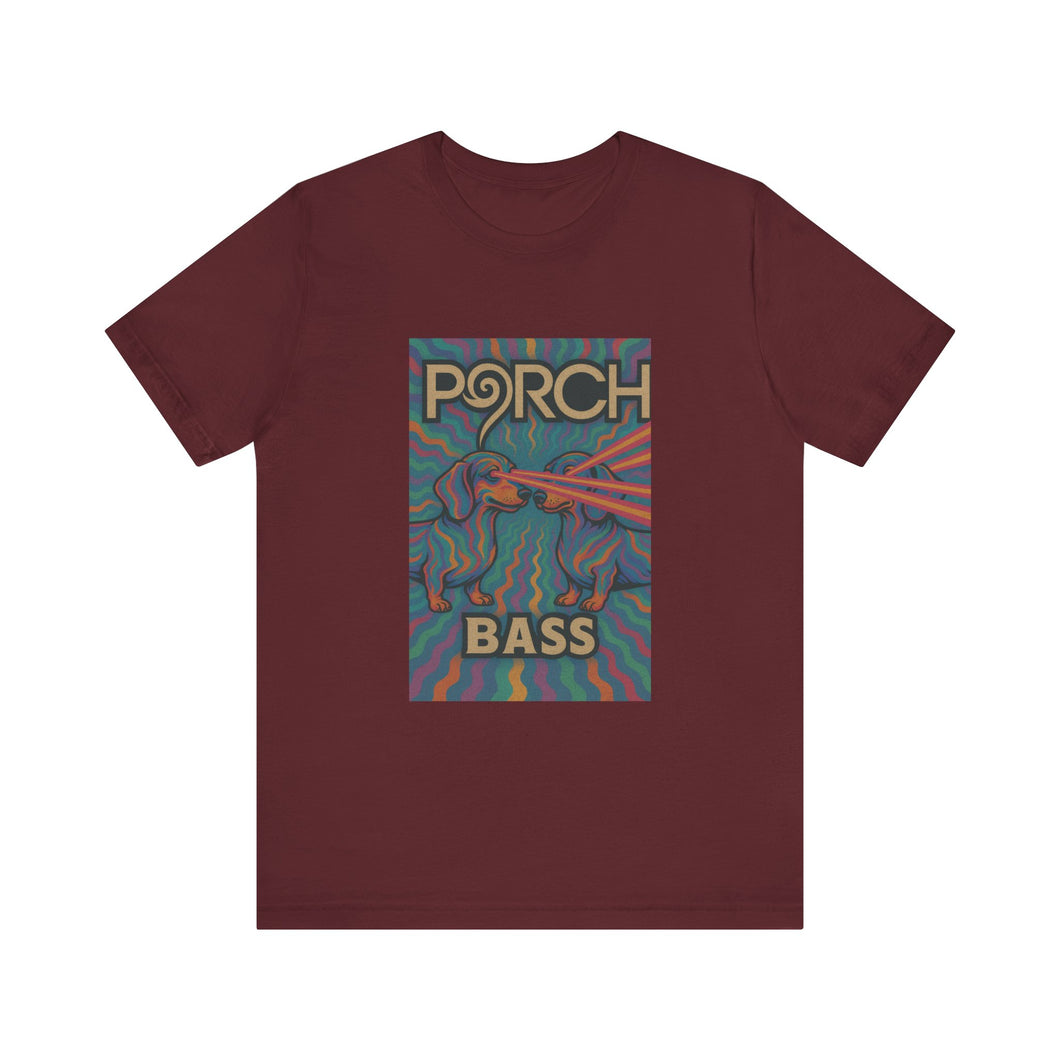 PORCH Psychedelic Bass Wiener Tee